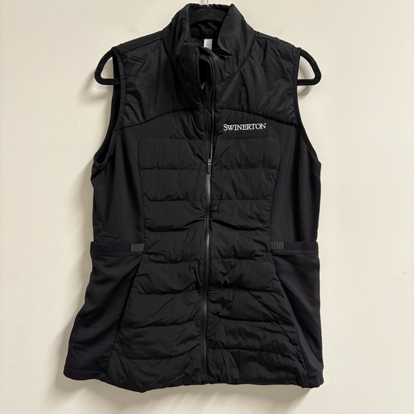 lululemon athletica Jackets & Blazers - Lululemon Women’s Black Puffer Vest 14 Swinerton Builders Charlotte NC